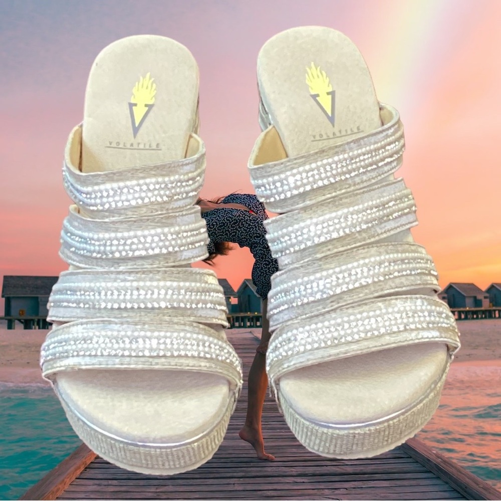 VOLATILE Wedge Sandals - Women’s Size 7